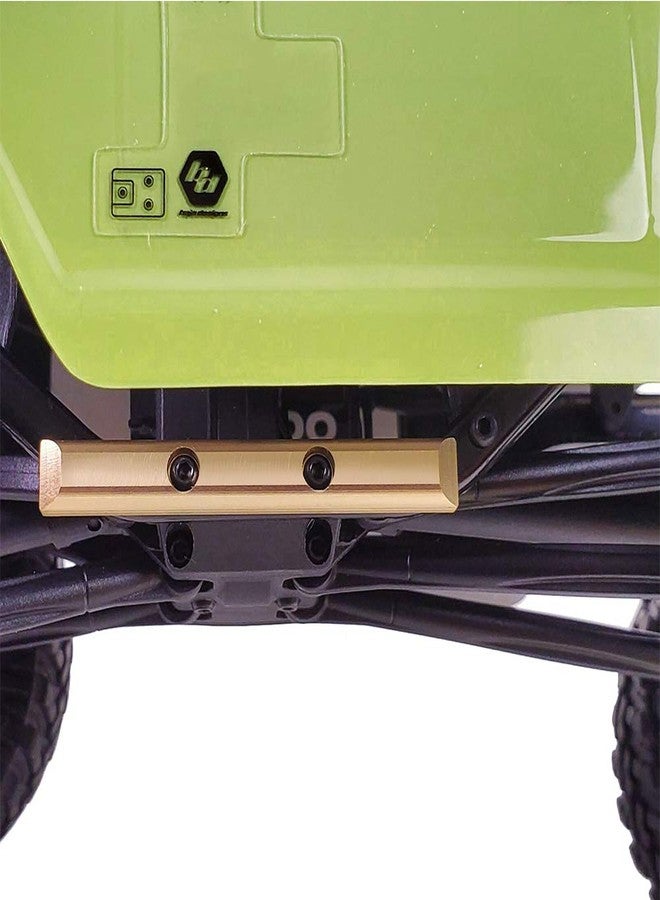 RCLions Brass Boulder Bars for 1:24 Axial SCX24 AXI90081 Frame Rails RC Crawler Car Upgrades Accessories - Image 4
